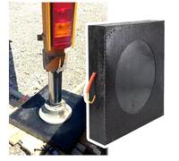 Coussin stabilisateur Haute densité Patins de stabilisateur noirs pour chariot élévateur, patin d'atterrissage empilable pour grue, dépanneuse, camions-bennes, camping-cars, stabilisateur de stabilisa