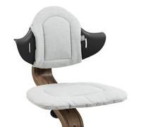 Coussin Stokke Nomi, Nordic Grey Sand - Ajoute douceur et confort à la chaise-haute Nomi - Facile à installer et à retirer - Pour les enfants de 6 mois et plus - Lavable en machine