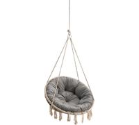 Coussin "Stork House" - Ø 92 cm - pour fauteuil et siège suspendu - Velvet, doux & élégant | Coussins, Lavable Support, Rond, Swing, Balançoire | PillowPrim
