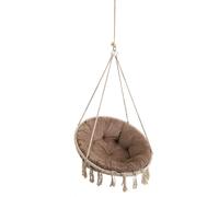 Coussin "Stork House" - Ø 92 cm - pour fauteuil et siège suspendu - Velvet, doux & élégant | Coussins, Lavable Support, Rond, Swing, Balançoire | PillowPrim
