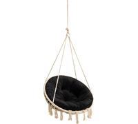Coussin "Stork House" - Ø 92 cm - pour fauteuil et siège suspendu - Velvet, doux & élégant | Coussins, Lavable Support, Rond, Swing, Balançoire | PillowPrim