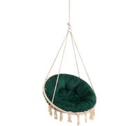 Coussin "Stork House" - Ø 92 cm - pour fauteuil et siège suspendu - Velvet, doux & élégant | Coussins, Lavable Support, Rond, Swing, Balançoire | PillowPrim