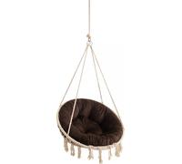 Coussin "Stork House" - Ø 92 cm - pour fauteuil et siège suspendu - Velvet, doux & élégant | Coussins, Lavable Support, Rond, Swing, Balançoire | PillowPrim