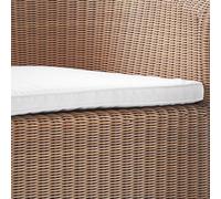 Coussin supplémentaire Carmelita crème 46x3x45 cm