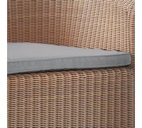 Coussin supplémentaire Carmelita gris 46x3x45 cm
