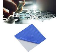 Coussin Thermique 40*40mm, Coussin Thermique en Silicone pour les Refroidisseurs de Processeur, Isolation, Résistance à la Chaleur, Conductivité Thermique 13,8 W/mK, Coussinets (40*40*2.0mm)