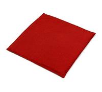 Coussin thermique aux noyaux de cerises 24x24cm rouge cerise - Coussin chauffant et compresse froide. Bouillotte sèche aux noyaux de cerises 24x24 cm