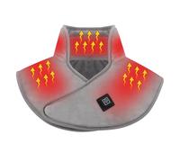 Coussin thermique cervical - 43 x 40 cm, 3 réglages de chaleur, chauffe-épaules, supports thermiques pour la nuque et le dos | Fatigue et calme les muscles - Appareil chauffant portable | Pour la
