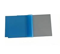 Coussin Thermique en Silicone et nitrure d'aluminium à conductivité Thermique 18,6 W for l'électronique, Feuille d'isolation for dissipateur Thermique, 1 pièce(0.5mmx100mmx100mm)