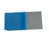 Coussin thermique en silicone et nitrure d'aluminium, conductivité thermique 18,6 W, 1 pièce(2.0mmx200mmx200mm)