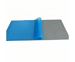 Coussin thermique en Silicone et nitrure d'aluminium, conductivité thermique 18.6W, for appareils électroniques, feuille d'isolation for dissipateur de chaleur, 1 pièce(0.5mmx50mmx100mm)