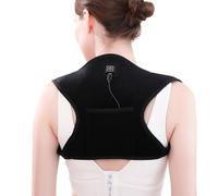 Coussin thermique pour épaules | Contrôle de la température avec 3 niveaux respirant - Bandage thermique ergonomique pour le cou | Pour hommes, femmes, adolescents, athlètes, grands-parents,