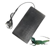 Coussin thermique pour reptiles - Tapis chauffant imperméable pour terrarium sous le réservoir pour contrôle de la température | Tapis chauffant pour tortue, lézard, grenouille, serpent, ermitage