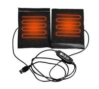 Coussin thermique USB - Pack électrique enfichable avec sangle réglable de 20 x 10 x 10 cm | Crochet et boucle de chauffage électrique d'hiver | Contrôle intelligent de la température pour lit,