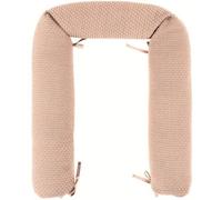 Coussin Traversin Décoratif Rose Tricot Susie et Bonnie par Nattou