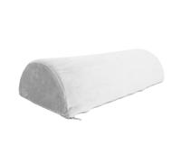 Coussin traversin Demi-Lune, Coussin de Genou pour Dormir sur Le Dos, Coussin Ergonomique Demi-Lune Confortable en Mousse à mémoire de Forme, Coussin de Soutien Lombaire