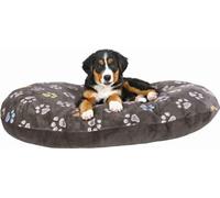 Coussin TRIXIE Jimmy ovale - 80 × 50 cm - Taupe