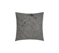 coussin tuft inca - 40 x 40 cm - gris