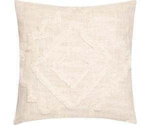 Coussin Tuft ""Inca"" - 40 x 40 cm - Ivoire
