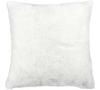Coussin Ultra Doux 40x40cm Imitation Fourrure Blanche - Altobuy G