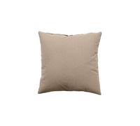 Enjoy Home - Coussin uni effet Bachette déhoussable - 40 x 40 cm - Taupe Taupe