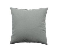 - Coussin uni effet Bachette déhoussable - 60 x 60 cm - Gris