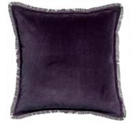 Coussin Uni Fara Raisin 45 x 45