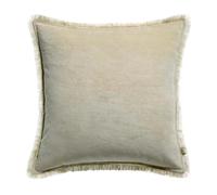 Coussin uni Vivaraise Fara Gris 45x45 cm