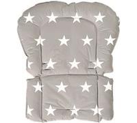Coussin universel chaise haute collection 'Little stars' Roba - Blanc Gris G