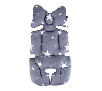 Coussin Universel pour Siège de Poussette Housse de Siège Rembourrée pour Poussette Bébé Doux Matelas Réducteur Coton Soutien Tête et Cou Couvre Sièges Landau Chaud pour Nacelle Chaise Haute Berceau