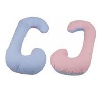 Coussin Usages Multiples Bleu Carreaux Rose Carreaux