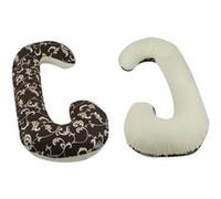 Coussin Usages Multiples Dessin Floral Sombre Crme