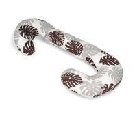 Coussin Usages Multiples Feuilles Grises Et Marrons