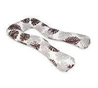 Coussin Usages Multiples Feuilles Grises Et Marrons