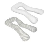 Coussin Usages Multiples Losanges Gris Et Blancs Blanc