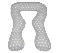 Coussin Usages Multiples Pois De Gris