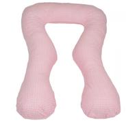 Coussin Usages Multiples Rose Carreaux