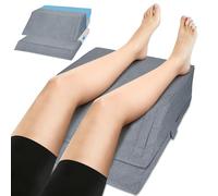 Coussin veineux - Coussin de surélévation des jambes - Gel de refroidissement - Mousse à mémoire de forme - Coussin pour la post-opératoire, la sciatique, le dos et les hanches, les douleurs à la