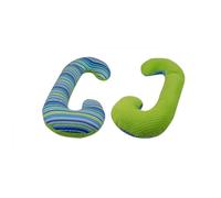 Coussin Pre/Post Natal Usages Multiples Bandes De Couleur 2 Vert Vert