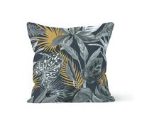 Coussin velours 40x40 cm TROPIC, par Soleil d'Ocre