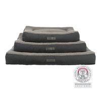 Vital lit Bendson, Angulaire, 75 × 50 cm, Gris foncé/Gris Clair