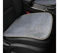 Coussin Voiture pour Audi Q3 8U 2011 2012-2017, Housse de Siege Avant Fuzzy, Warm Comfortable Protection Pad, Accessoire Voiture,Grey-2PCS