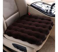 Coussin Voiture pour Mercedes AMG GT 4-Door Coupe 2018 2019 2020 2021 2022 2023 2024, Peluche Avant Siege Coussins, Hiver Chaud Confort Protection Coussinets, Accessoire Voiture,Brown