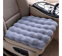 Coussin Voiture pour Mercedes AMG GT 4-Door Coupe 2018 2019 2020 2021 2022 2023 2024, Peluche Avant Siege Coussins, Hiver Chaud Confort Protection Coussinets, Accessoire Voiture,Grey