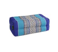 Coussin yoga méditation kapok bleu océan
