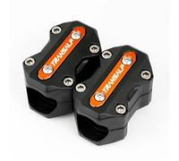 Coussinet Anti-Choc Accessoires Moto Barre de Protection Moteur Pare-Chocs Bloc de Protection pour Transalp XL750 XL400 XL650 XL600(Orange)