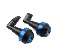 Coussinet Anti-Choc Protection antichute pour Kawasaki pour 650 ER6N ER6F Protection de Cadre et de carénage CNC.(Blue-Y)