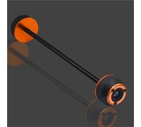 Coussinet Anti-Choc Protections Anti-Chute pour Axe De Fourche Avant De Moto Z1000/R Z1000SX pour NINJA1000SX pour VERSYS1000(1000SX Front Orange)