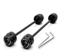 Coussinet Anti-Choc Protections De Roues Avant Et Arrière pour Kawasaki ZX6R pour Ninja 636 2009-2023(Black)