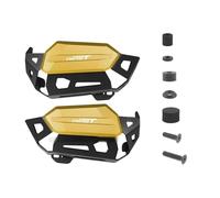 Coussinet Anti-Choc Protections Moteur Protections de Culasse Couvercle de Protection Protection de Cylindre RnineT Pure R Nine T Scrambler 2020 2021 2022(Black-Gold)